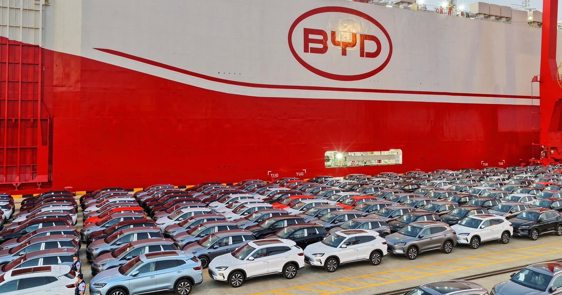 Elektromobily čínskej značky BYD