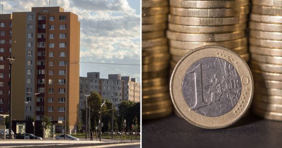 Bytovky a jedno euro