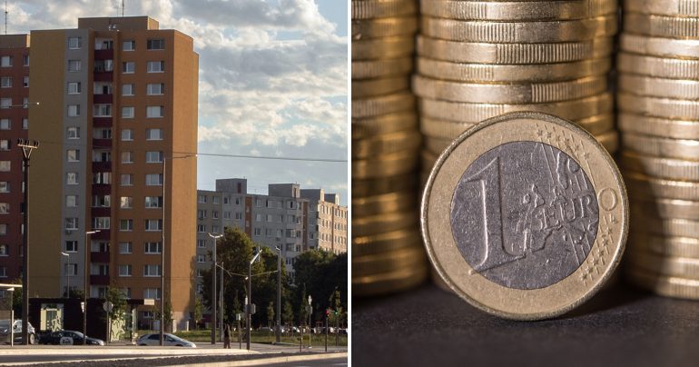 Bytovky a jedno euro