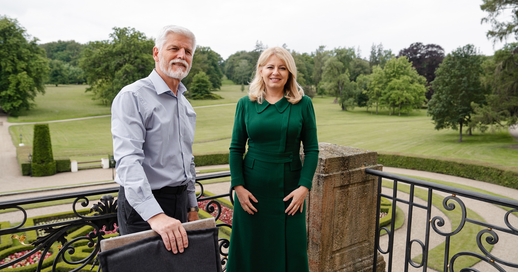 Petr Pavel a Zuzana Čaputová