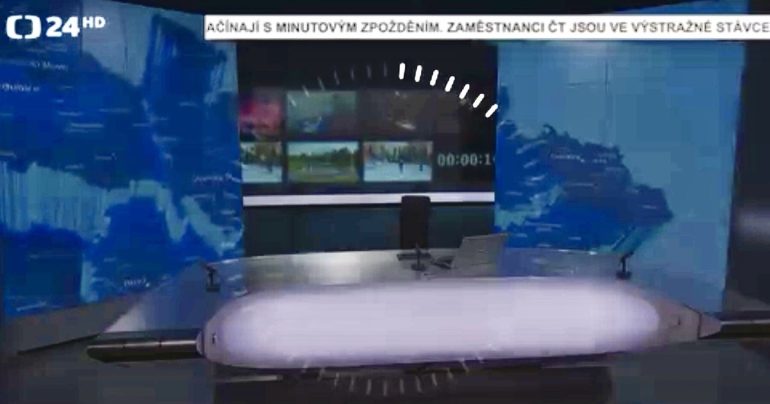 Českú televíziu a Český rozhlas v pondelok zasiahol 24-hodinový výstražný štrajk