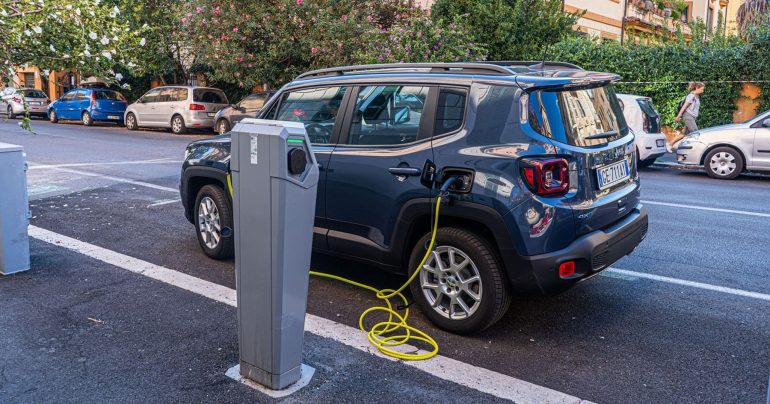 Nabíjanie elektromobilu