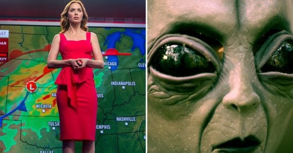 Emily Blunt vo filme Deň odhalenia a mimozemšťan