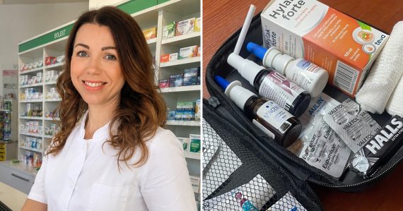 Farmaceutka Kamila Klímová a lekárnička