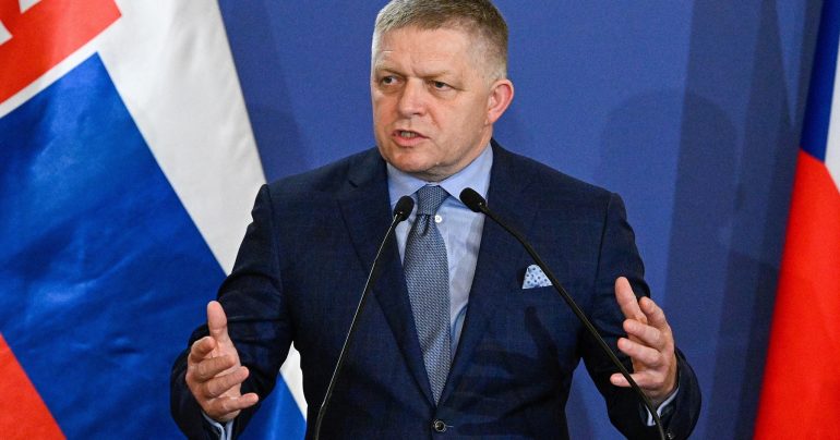 Premiér Robert Fico