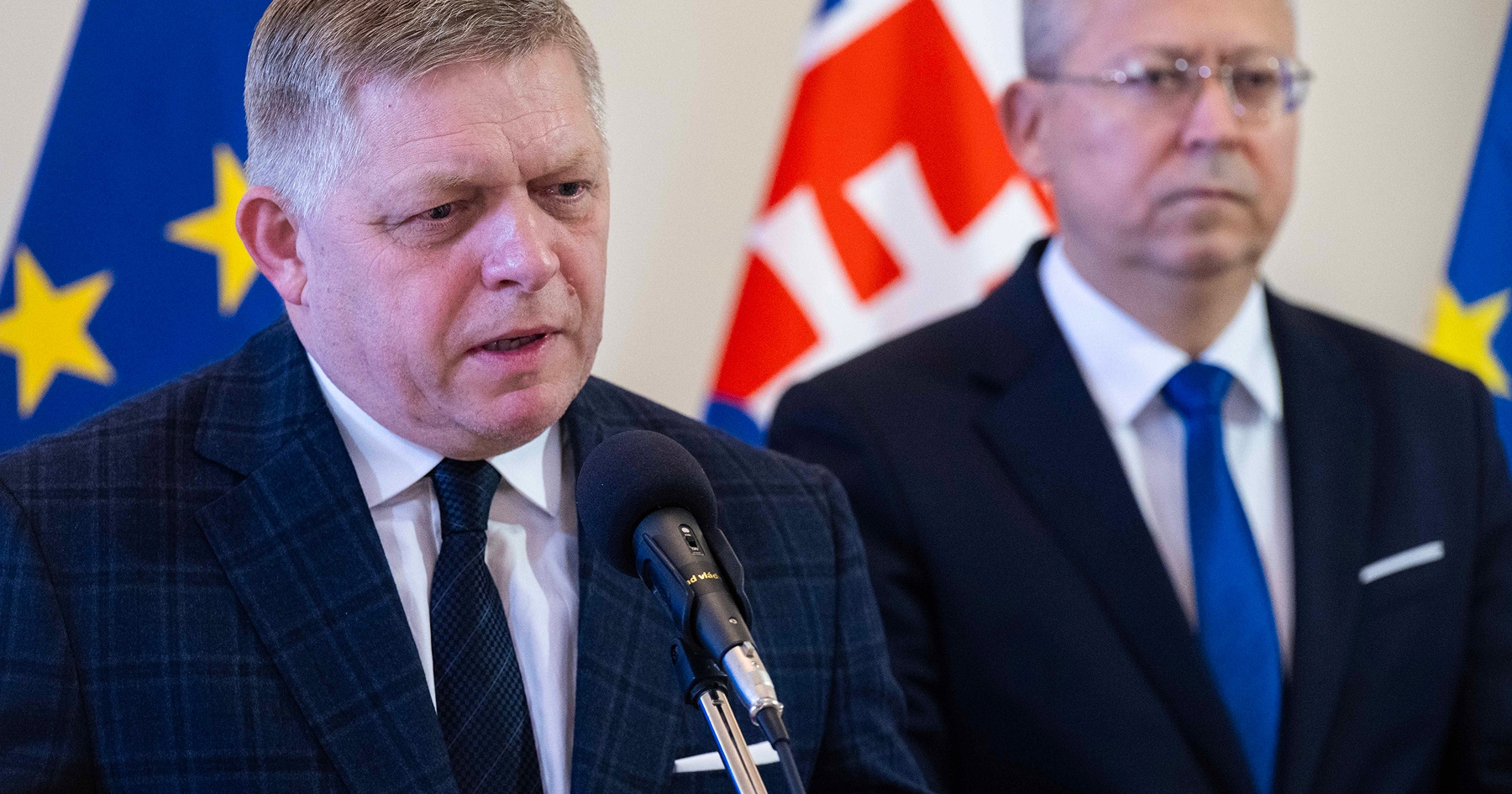 Robert Fico a Ladislav Kamenický