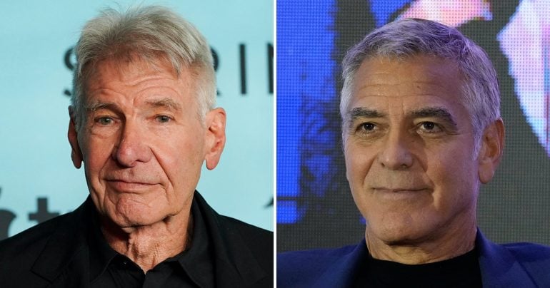 Harrison Ford a George Clooney