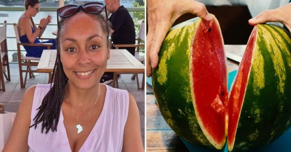 Hygienička a melón
