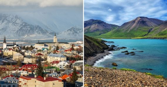 Reykjavík a príroda na Islande