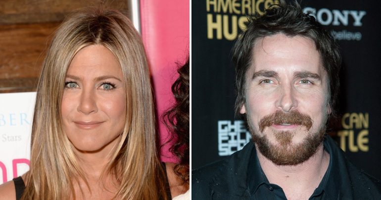 Herci Jennifer Aniston a Christian Bale.