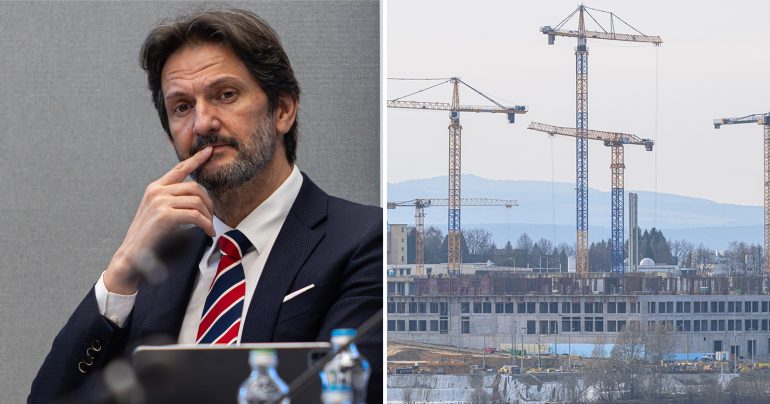 Minister obrany SR Robert Kaliňák a výstavba prešovskej nemocnice
