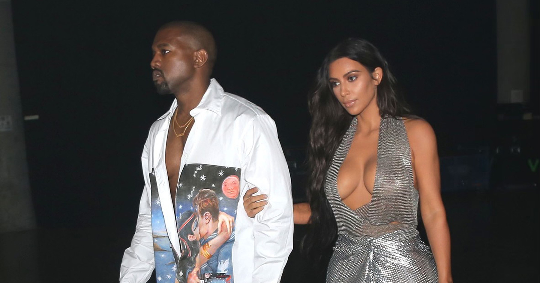 Spevák Kanye West a podnikateľka Kim Kardashian