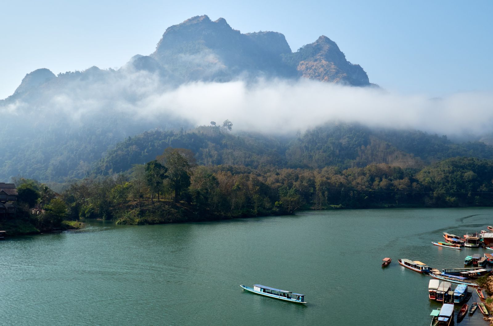 Pohľad na Laos