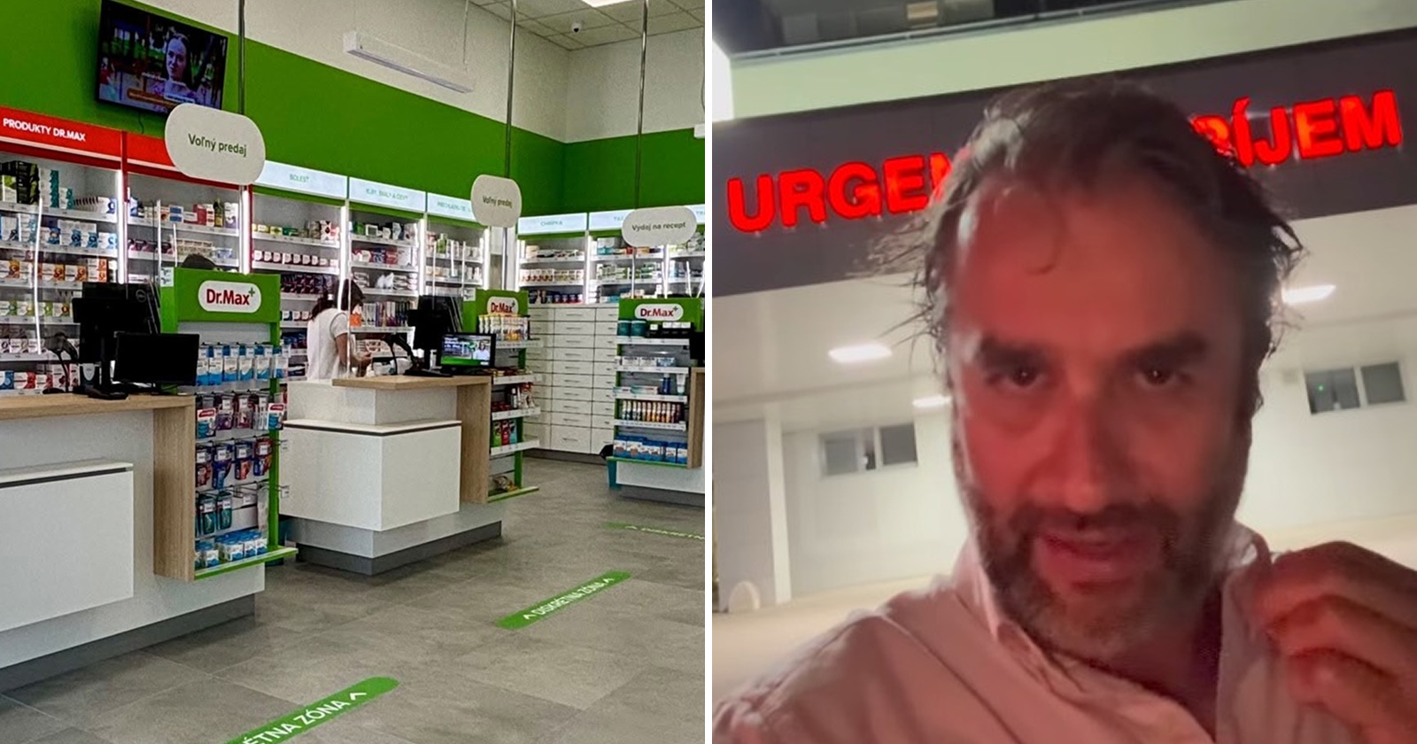 Lekáreň a herec Vladimír Kobielsky
