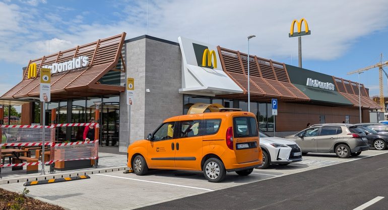 Prevádzka McDonald’s v Galante