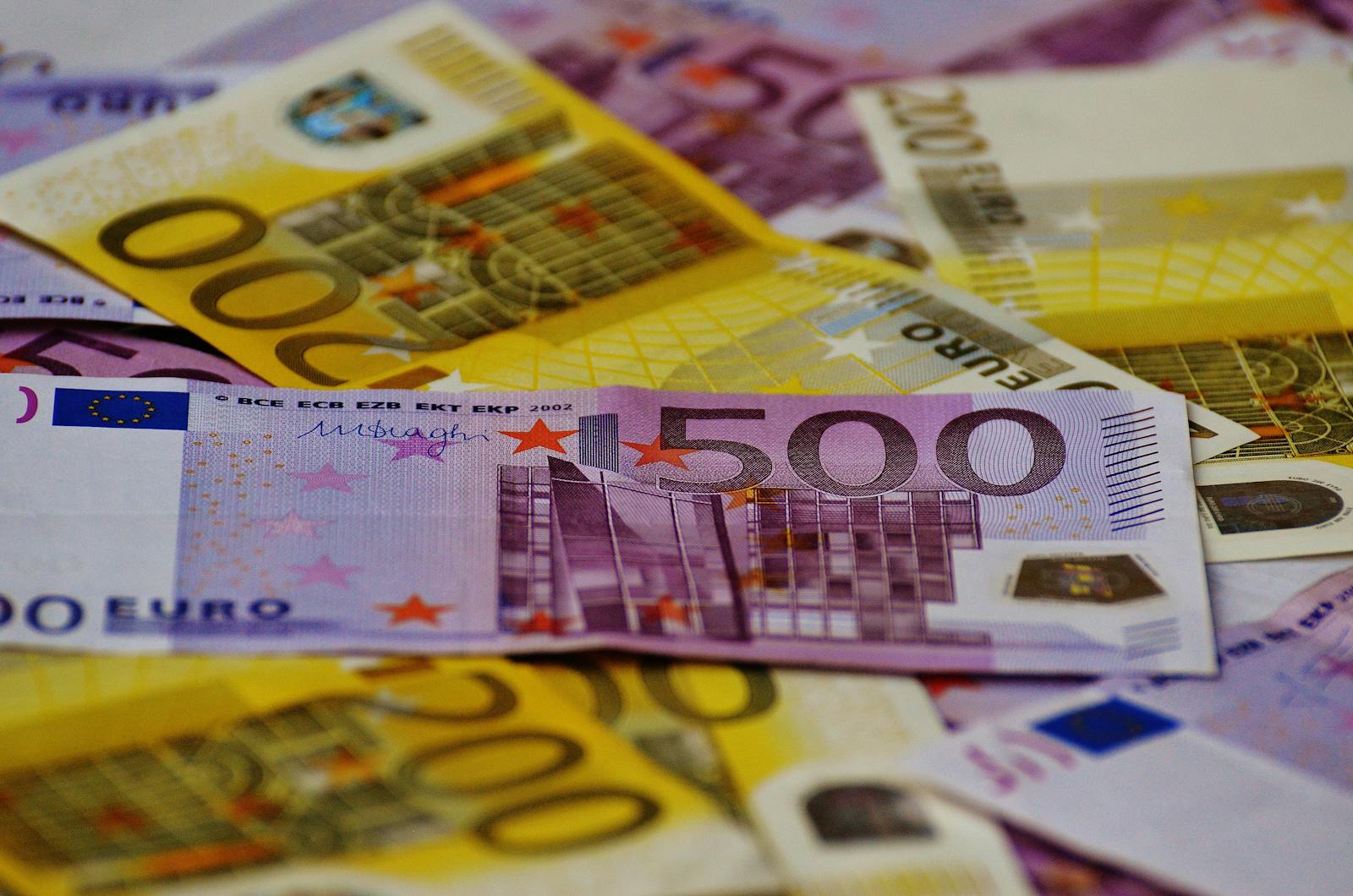Eurobankovky v obrovskej hodnote