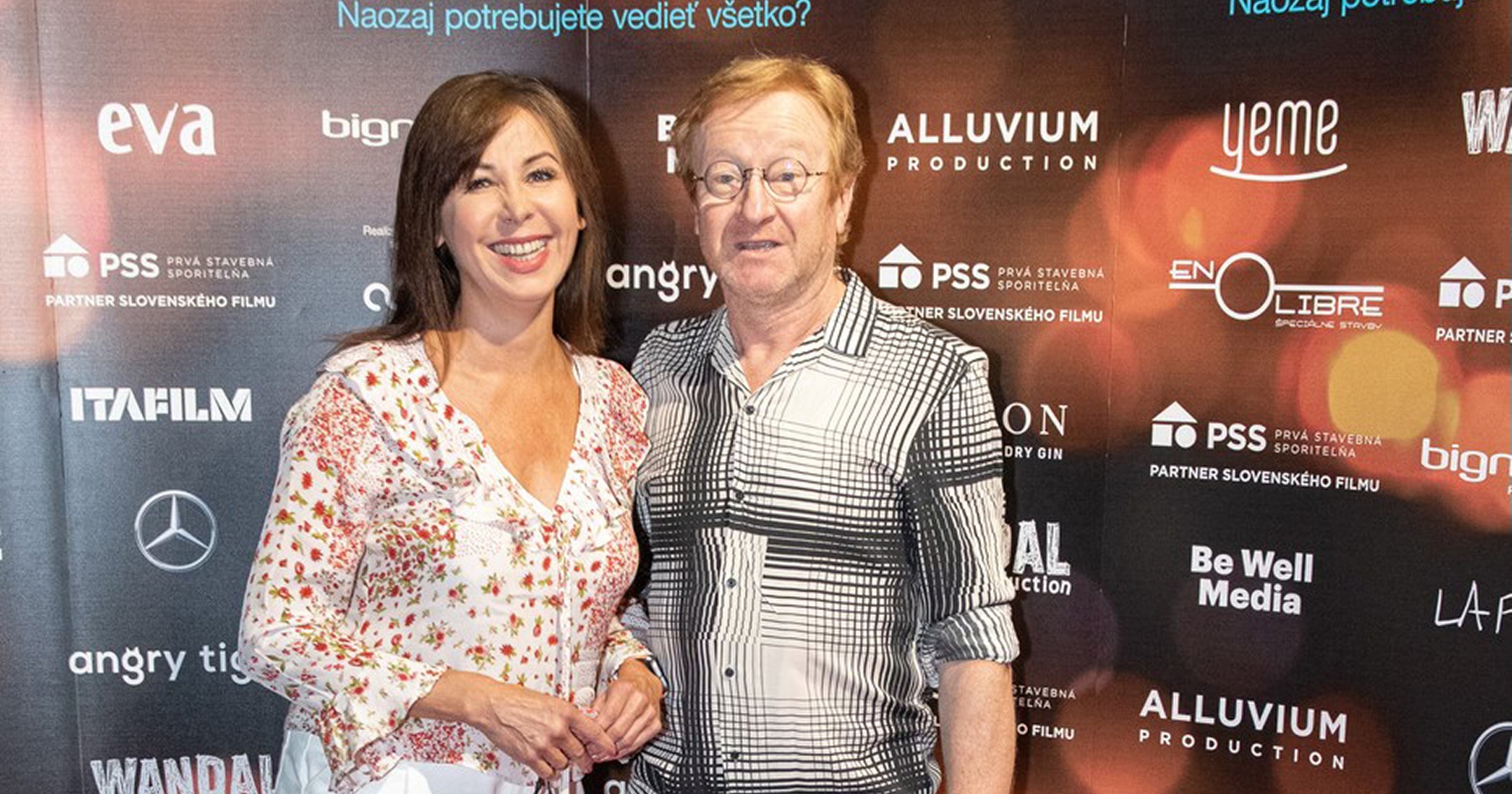 Moderátorka Petra Bernasovská a jej manžel Ľudovít "Mravec" Jakubove