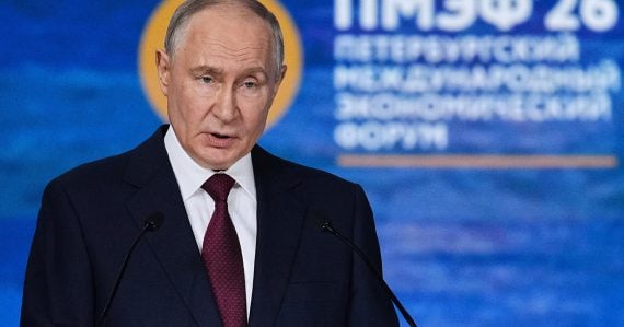Ruský prezident Vladimir Putin