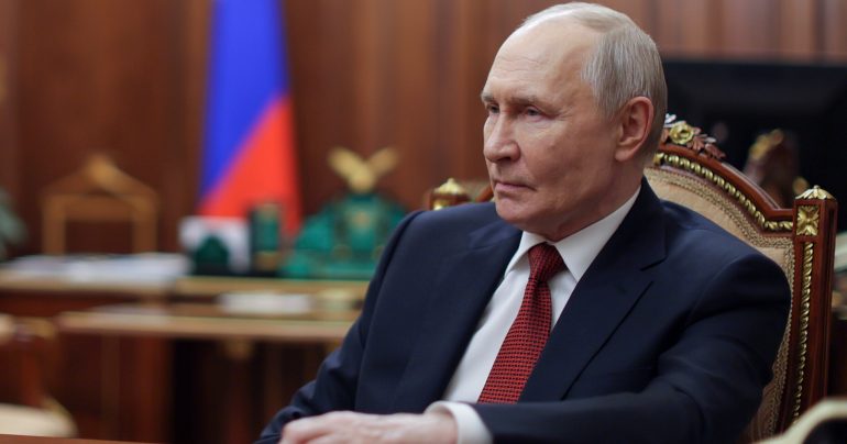 Ruský prezident Vladimir Putin