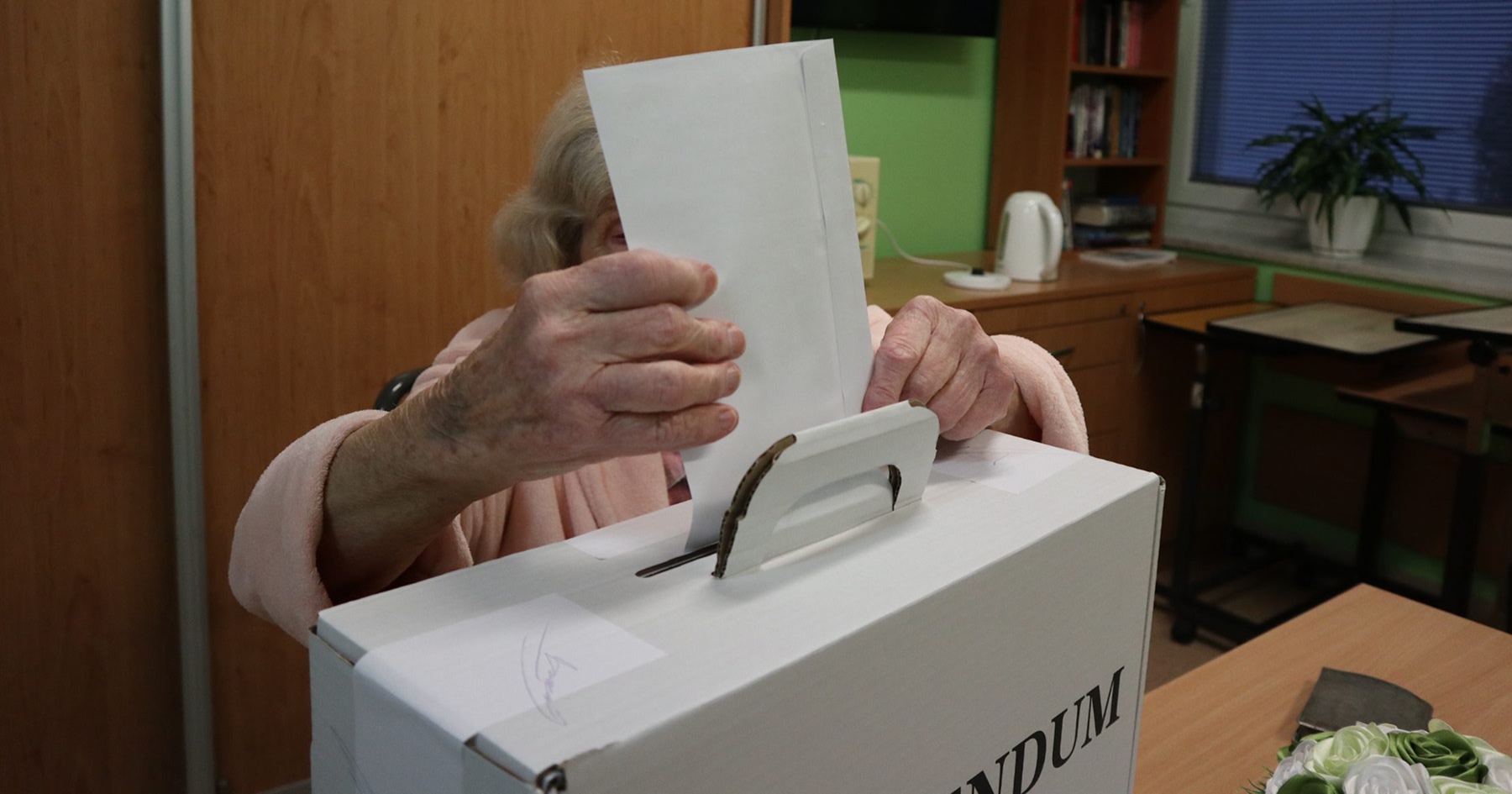 V poradí deviate referendum v histórii Slovenska, ktoré vyhlásila v roku 2023 prezidentka SR Zuzana Čaputová