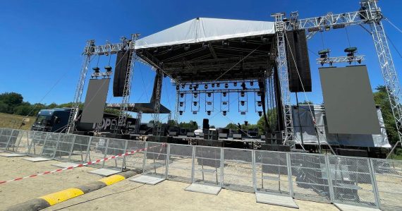 Stage na festivale Rock po Kameňom