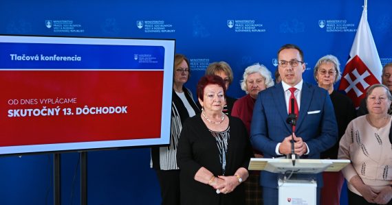 Tlačová správa o 13. dôchodku