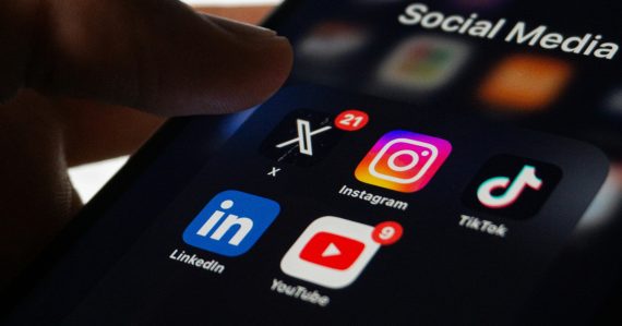 Ikony aplikácii sociálnych sietí