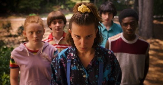 Záber zo seriálu Stranger Things