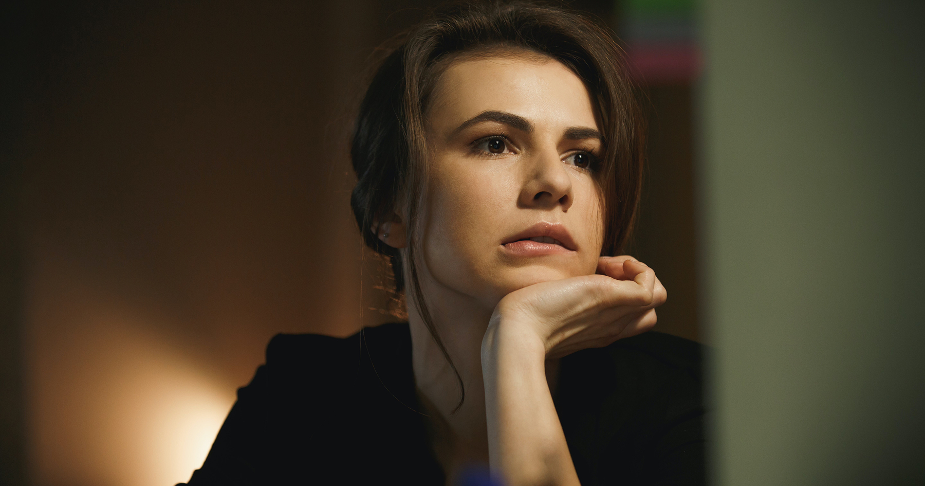 Žena sa sústredí