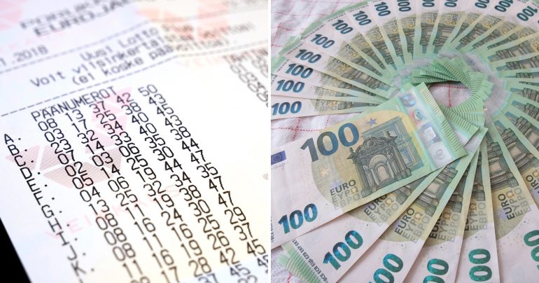Eurojackpot tiket a stovky eur.