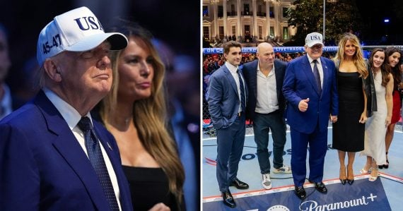Donald Trump na oslavách svojich 80. narodenín
