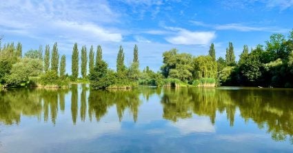 Navštívili sme vodnú nádrž, netrúfli sme si do nej ponoriť ani prst. Mali sme to tu sami pre seba