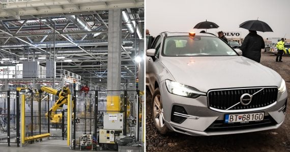 Závod Volvo vo Valalikoch