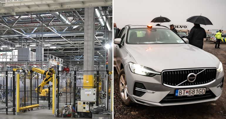 Závod Volvo vo Valalikoch