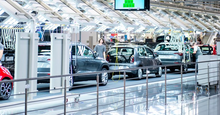 Výroba v spoločnosti Volkswagen