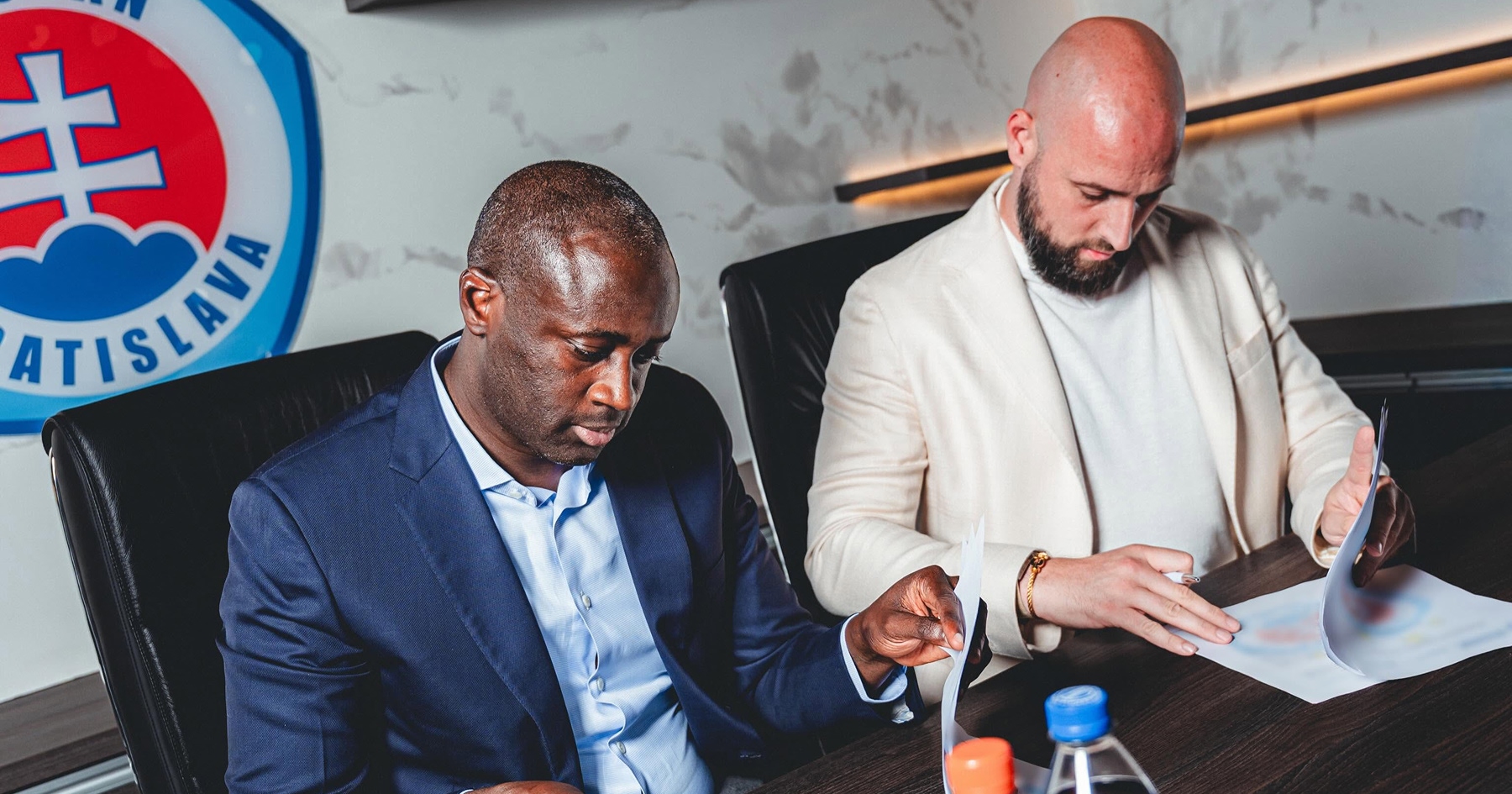 Nový tréner futbalistov Slovana Bratislava Yaya Toure