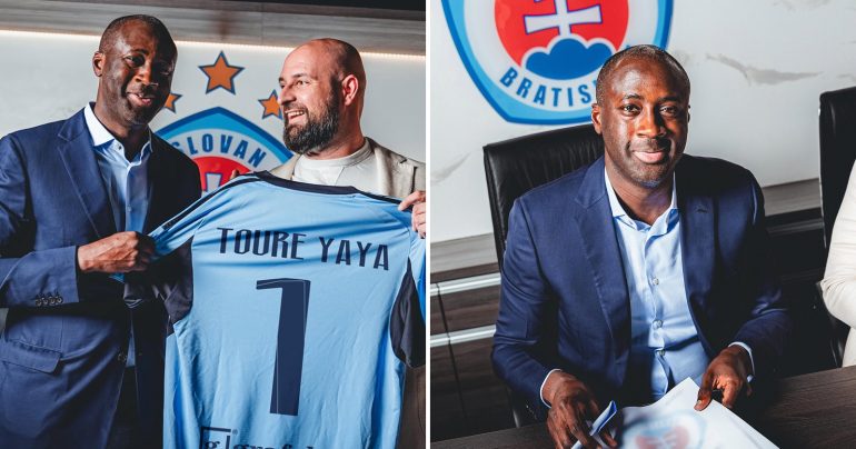 Nový tréner futbalistov Slovana Bratislava Yaya Toure