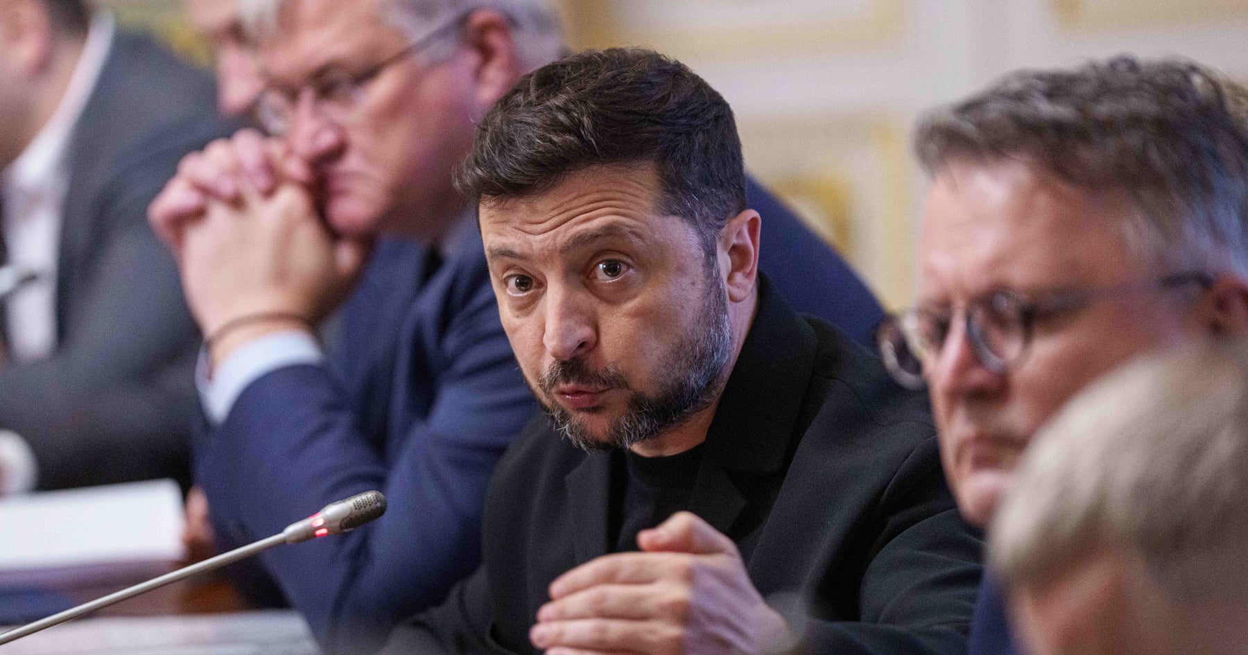 Prezident Volodymyr Zelenskyj