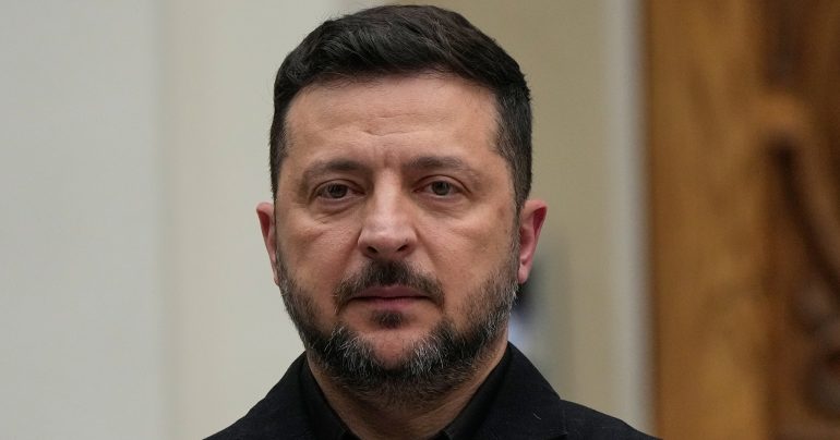 Ukrajinský prezident Volodymyr Zelenskyj