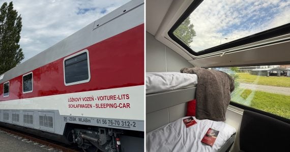 Nový modernizovaný lôžkový vozeň ZSSK