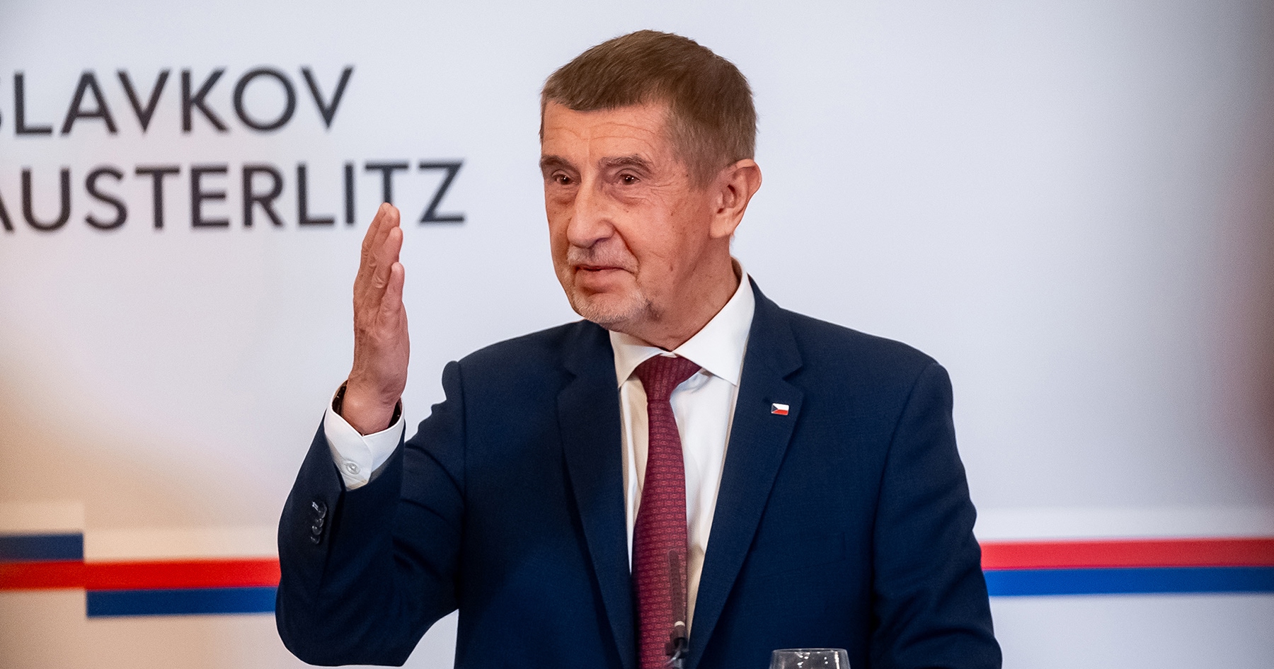 Český premiér Andrej Babiš