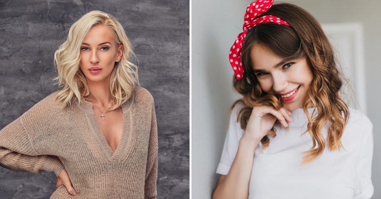 Blondínka a žena s čelenkou vo vlasoch