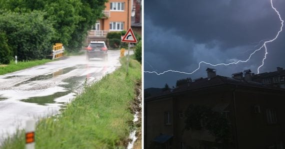 Povodne a búrky