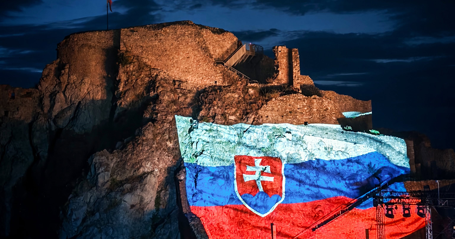 Národné oslavy príchodu Cyrila a Metoda na naše územie, ktoré sa konali na hrade Devín