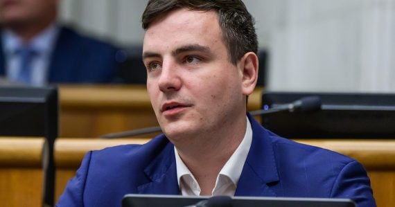 Poslanec PS Dávid Dej