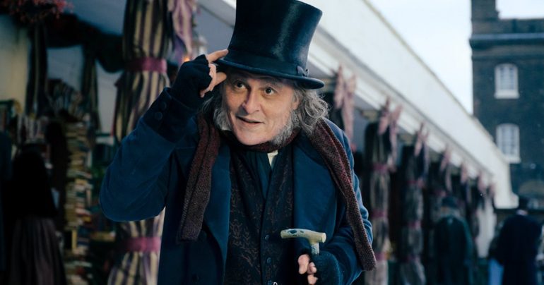 Johnny Depp ako Ebenezer Scrooge