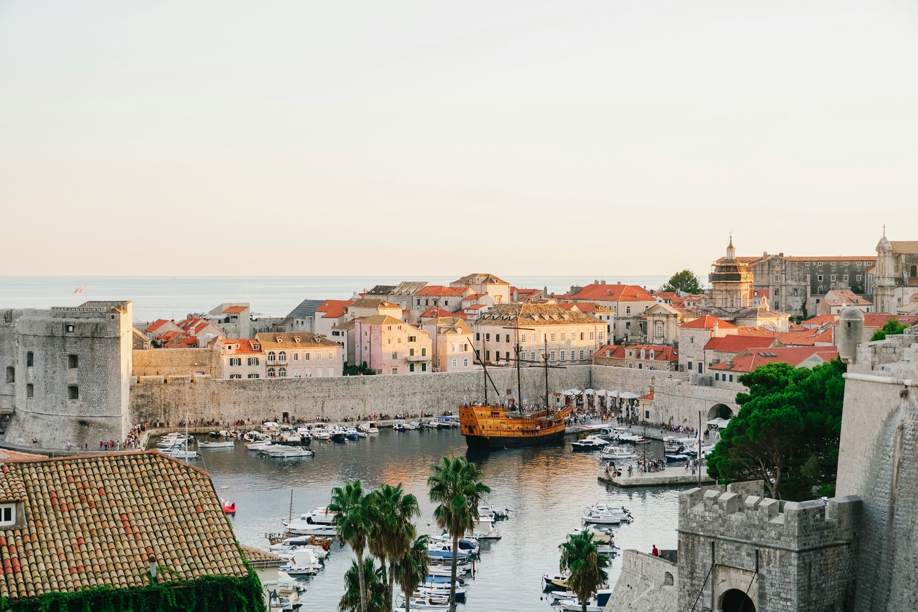 Chorvátske mesto Dubrovník