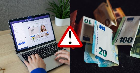 Záber na nakupovanie cez internet a peniaze