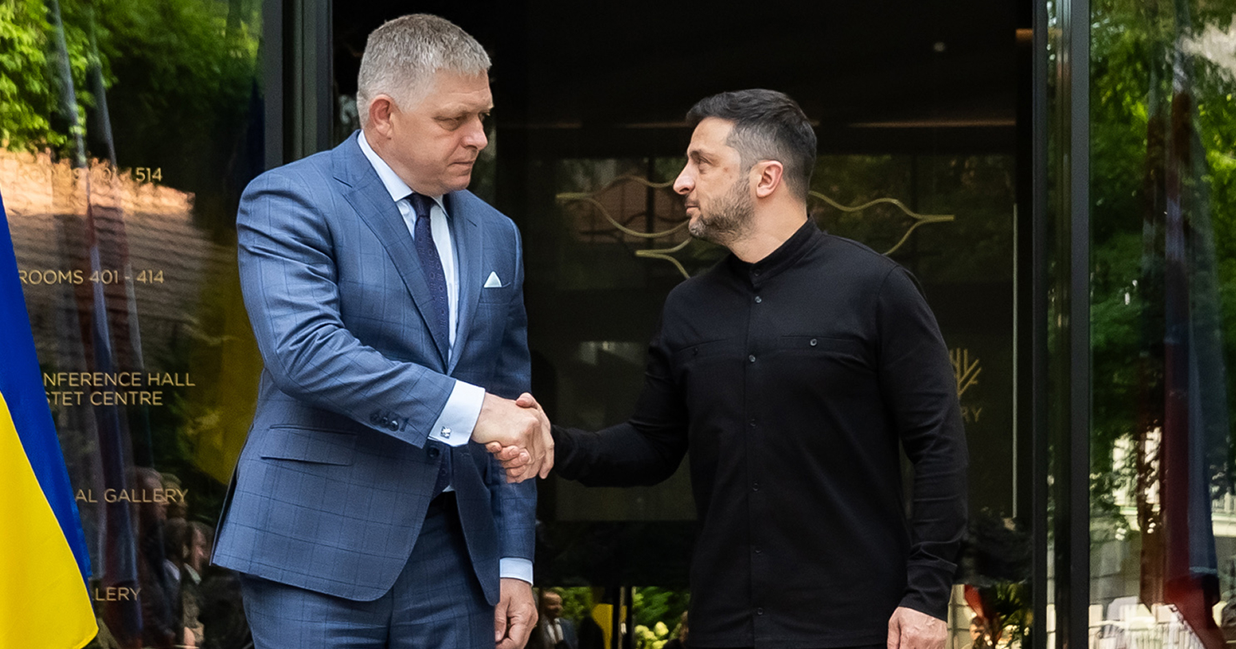 Premiér Fico a Volodymyr Zelenskyj