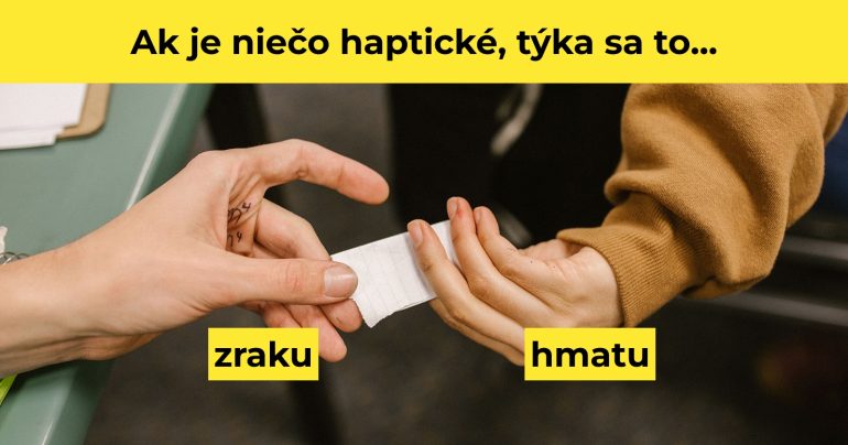 Ilustračný obrázok s otázkou a podávaním si ťaháku